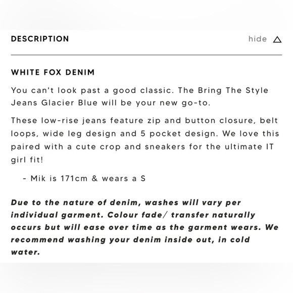 Bring the Style Low Rise Jeans - Picture 4 of 7